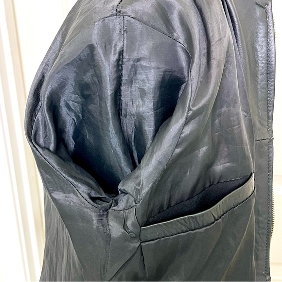 ELKI Women’s Latin Designer Embroidered Black Leather Jacket Sz M Hispanic Artsy - Picture 13 of 16